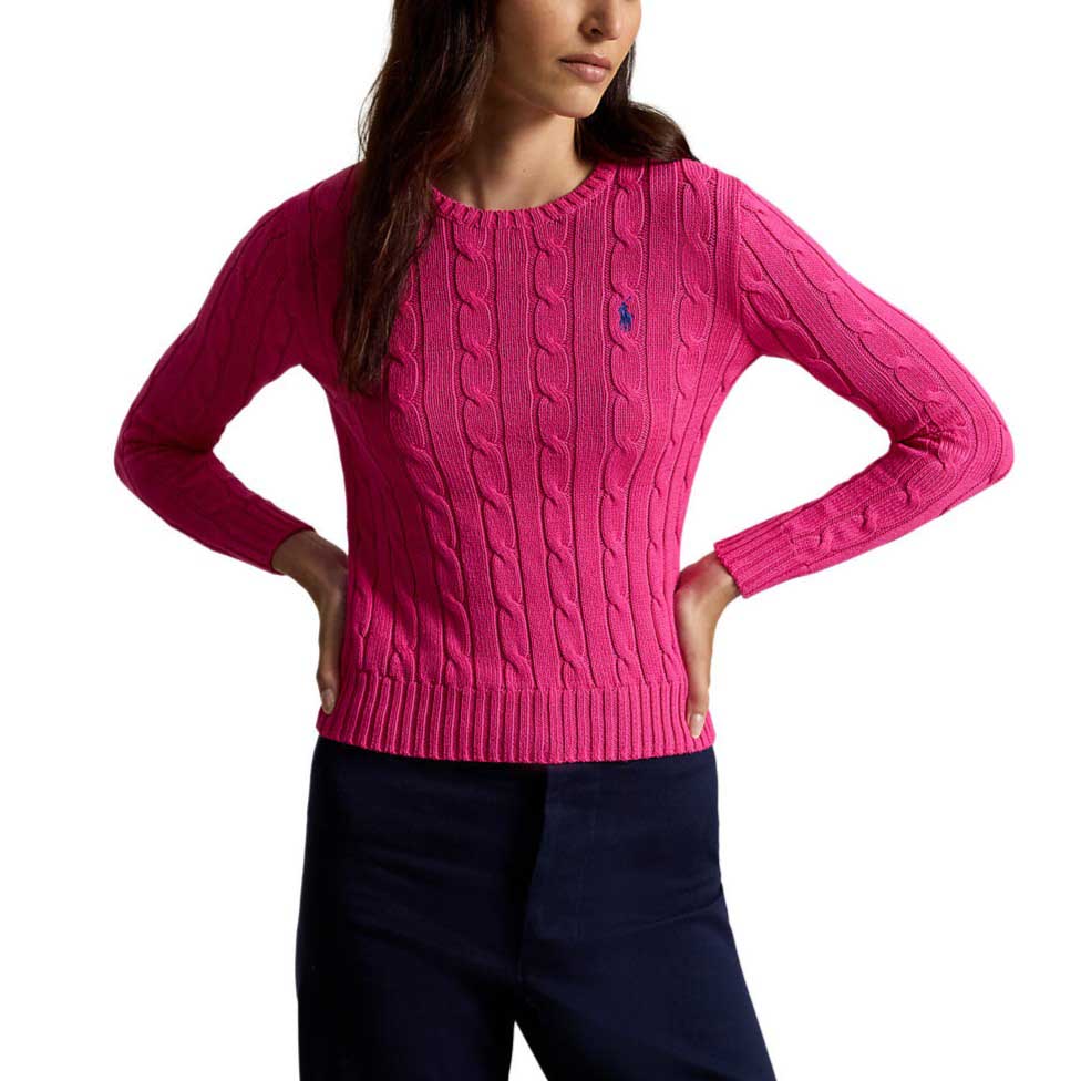 Polo Ralph Lauren Cable-Knit Cotton Crewneck Sweater